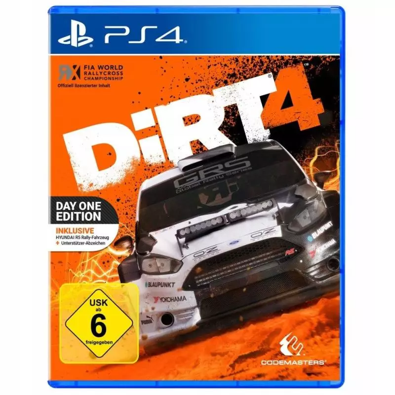 DIRT 4 DAY ONE EDITION PS4 - Codemasters