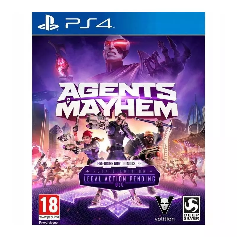 AGENTS OF MAYHEM PS4 - Techland