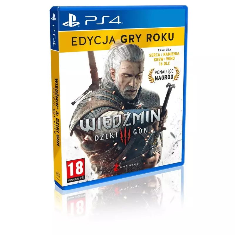 WIEDŹMIN 3 DZIKI GON PS4 - Cenega