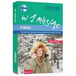 FIŃSKI W 1 MIESIĄC KURS JĘZYKOWY Z NAGRANIAMI DLA POCZĄTKUJĄCYCH PODRĘCZNIK + CD - LektorKlett