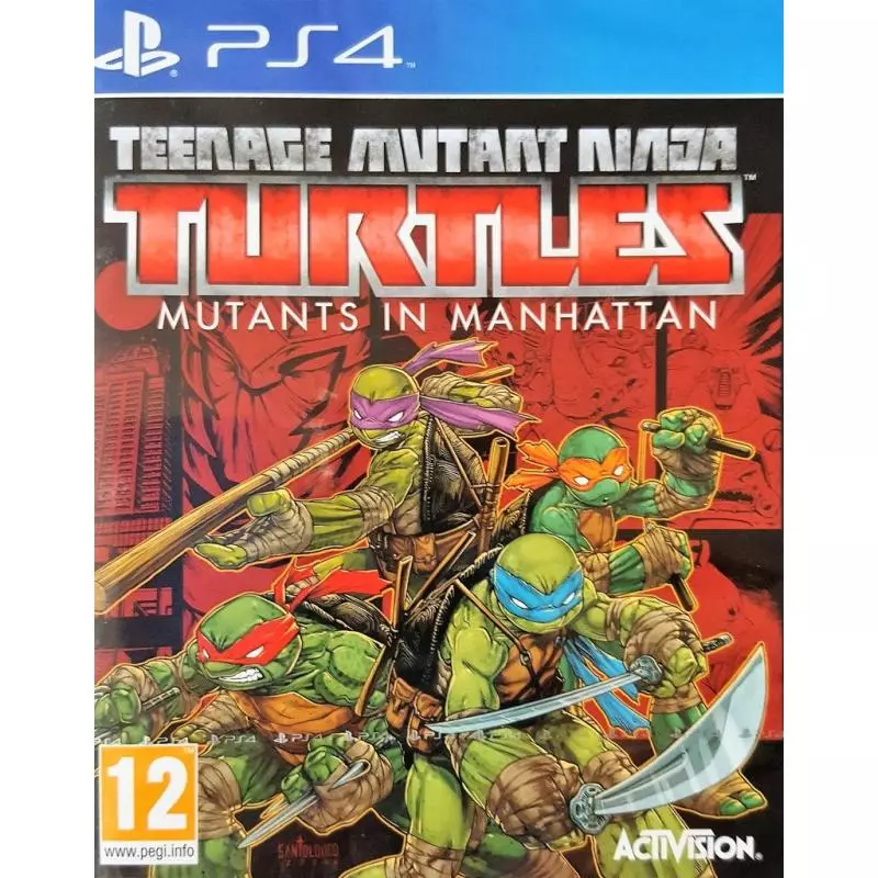 TEENAGE MUTANT NINJA TURLES MUTANTS IN MANHATTAN PS4 - Activision