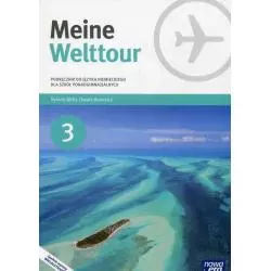 MEINE WELTTOUR JĘZYK NIEMIECKI 3 PODRĘCZNIK + CD - Nowa Era