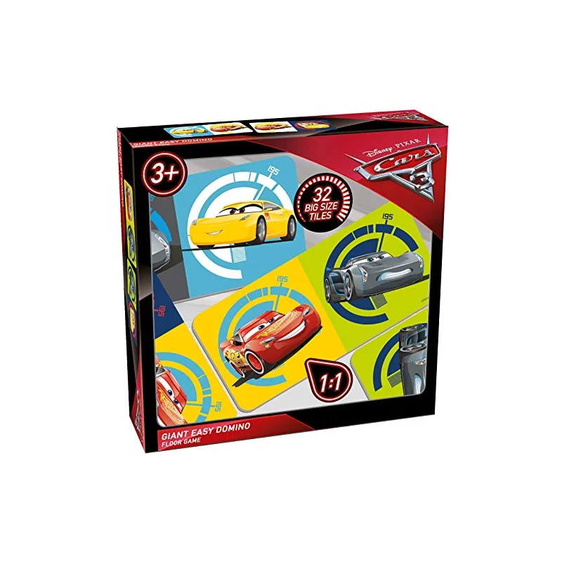 DISNEY CARS 3 DOMINO 3+ - Tactic