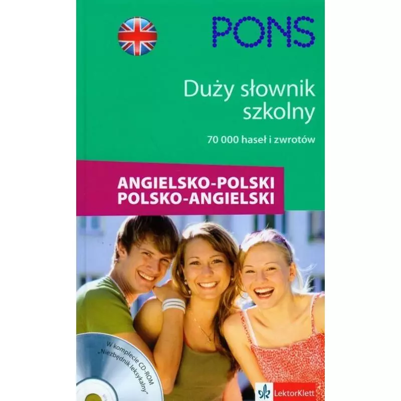 DUŻY SŁOWNIK SZKOLNY ANGIELSKO-POLSKI POLSKO-ANGIELSKI - LektorKlett