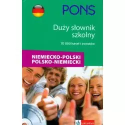 DUŻY SŁOWNIK SZKOLNY NIEMIECKO-POLSKI POLSKO-NIEMIECKI - LektorKlett