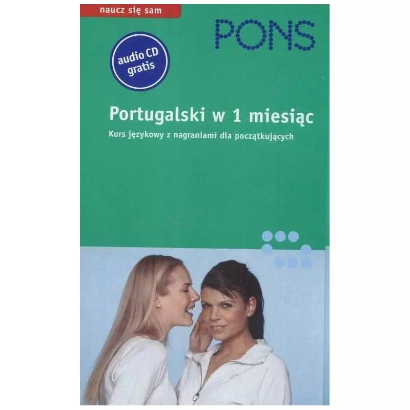 PORTUGALSKI W 1 MIESIĄC KURS JĘZYKOWY Z NAGRANIAMI DLA POCZĄTKUJĄCYCH + CD - LektorKlett