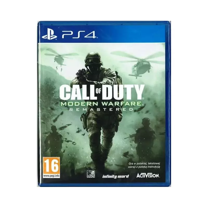 CALL OF DUTY MODERN WARFARE REMASTERED PS4 - Activision