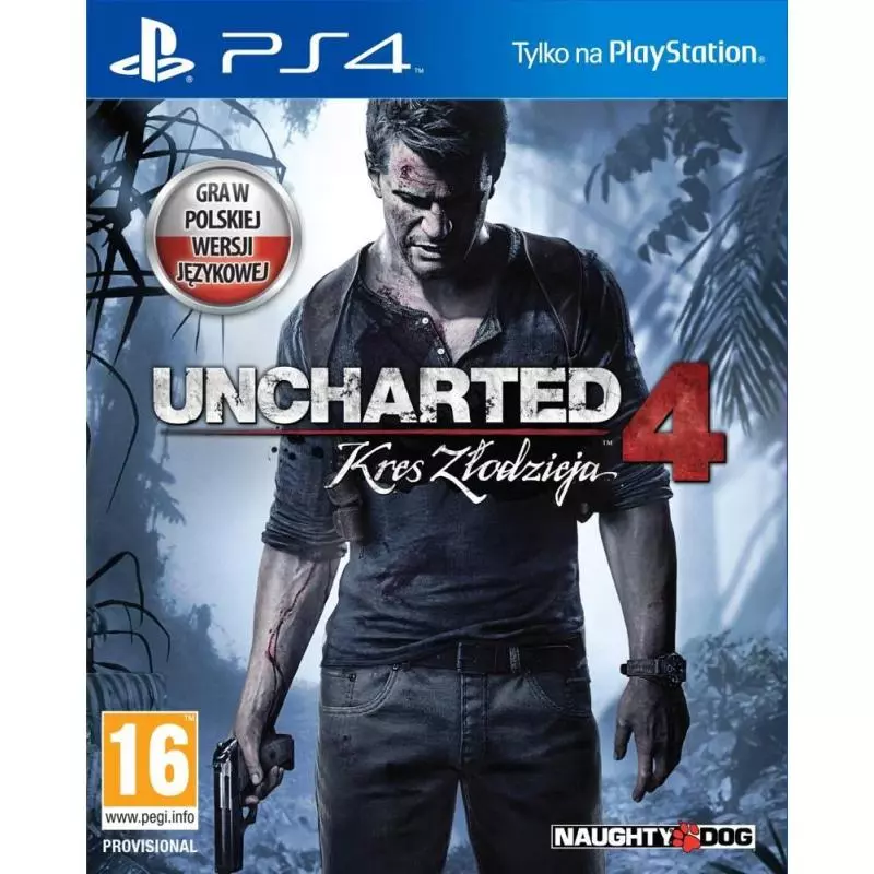 UNCHARTED 4 KRES ZŁODZIEJA PS4 - Sony