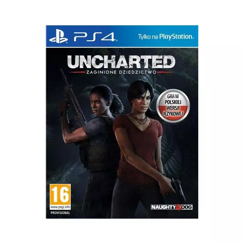 UNCHARTED ZAGINIONE DZIEDZICTWO PS4 - Sony