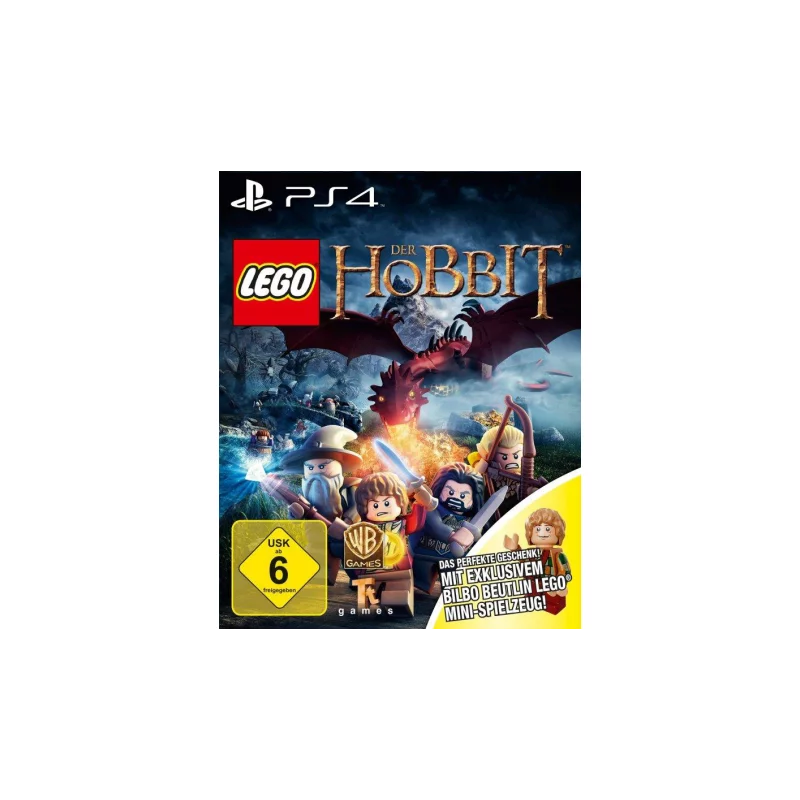 LEGO HOBBIT PS4 + MINI FIGURKA BILBO BAGGINS - Warner Bros