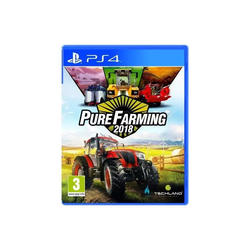 PURE FARMING 2018 PS4 - Techland