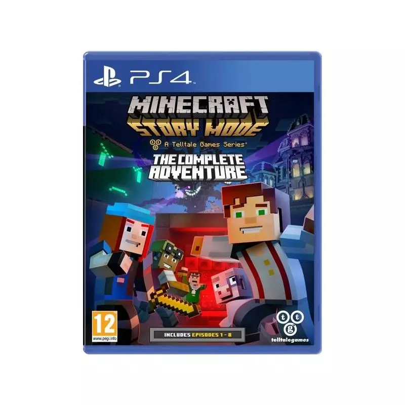 MINECRAFT STORY MODE THE COMPLETE ADVENTURE PS4 - Techland