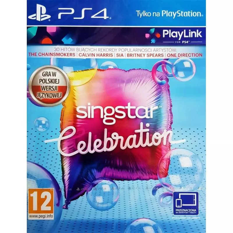 SINGSTAR CELEBRATION PS4 - Sony