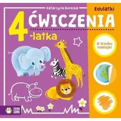 EDULATKI ĆWICZENIA 4-LATKA - Zielona Sowa