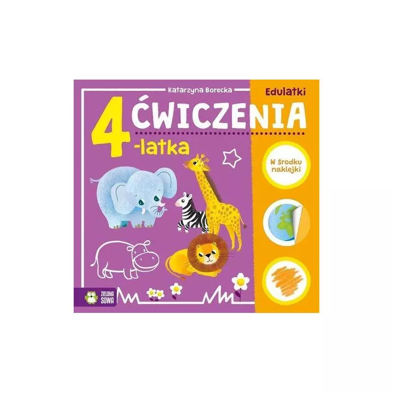 EDULATKI ĆWICZENIA 4-LATKA - Zielona Sowa EDULATKI ĆWICZENIA 4-LATKA - Zielona Sowa