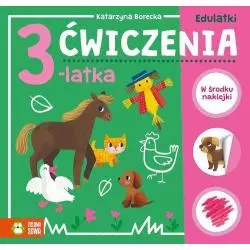 EDULATKI ĆWICZENIA 3-LATKA - Zielona Sowa