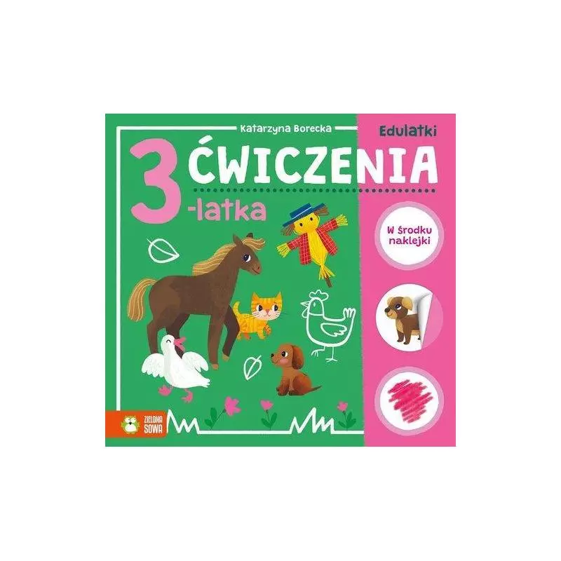 EDULATKI ĆWICZENIA 3-LATKA - Zielona Sowa