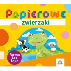 PAPIEROWE ZWIERZAKI FARMA LAS ŁĄKA - Wydawnictwo Pryzmat