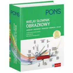 WIELKI SŁOWNIK OBRAZKOWY ANGIELSKI HISZPAŃSKI FRANCUSKI NIEMIECKI POLSKI - LektorKlett