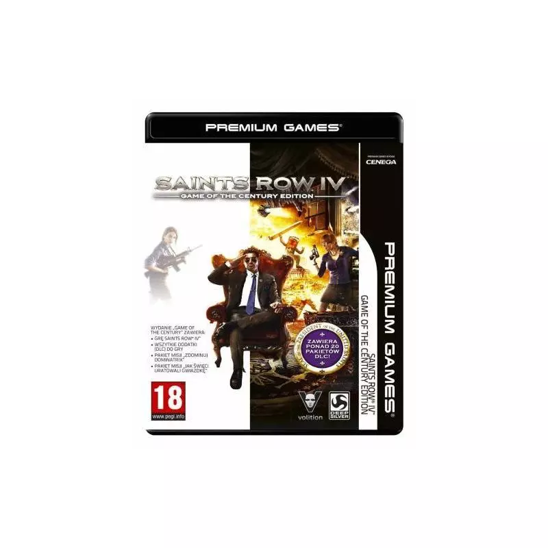 SAINTS ROW IV GAME OF THE CENTURY EDITION PC DVD-ROM - Cenega