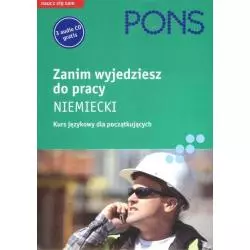 ZANIM WYJEDZIESZ DO PRACY NIEMIECKI DLA POCZĄTKUJĄCYCH PODRĘCZNIK + 3 X CD - LektorKlett