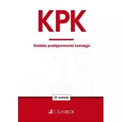 KODEKS POSTĘPOWANIA KARNEGO - C.H. Beck