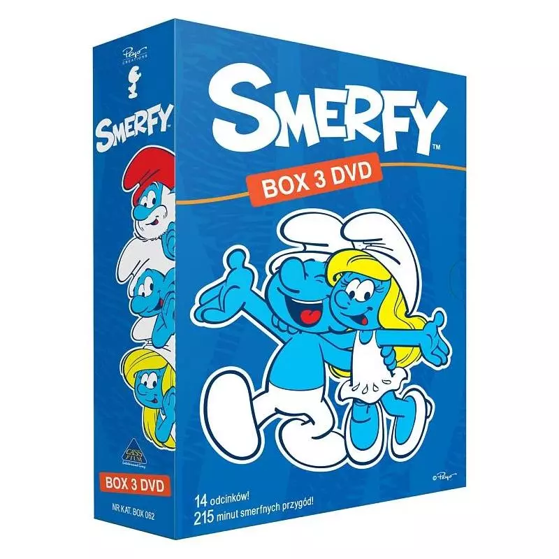 SMERFY BOX 3 X DVD PL - Cass Film