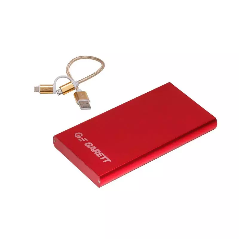 POWERBANK GARETT POWER 20 20000 MAH 1 A/2 A MICROUSB LIGHTNING - Garett