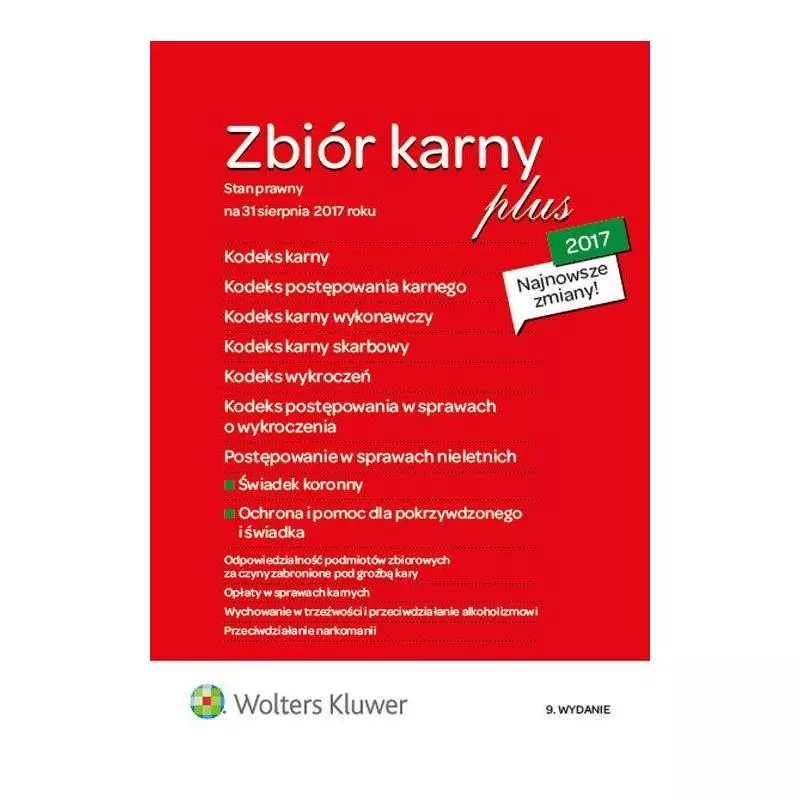 ZBIÓR KARNY PLUS - Wolters Kluwer