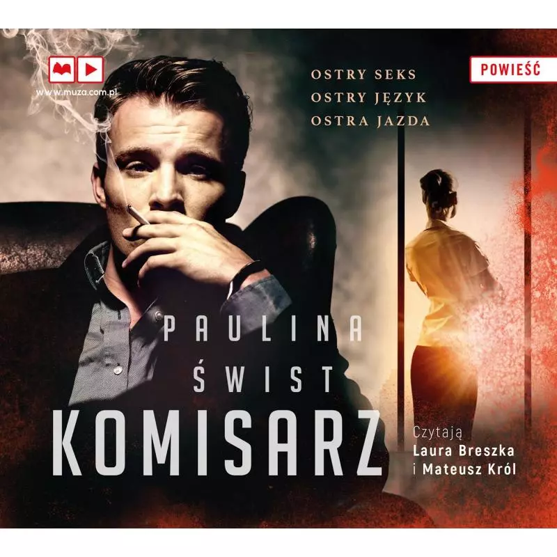 KOMISARZ Paulina Świst AUDIOBOOK CD MP3 - Muza