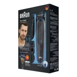 GOLARKA TRYMER WIELOFUNKCYJNY BRAUN MGK3045 7W1 MULTI GROOMING KIT + GOLARKA GILLETTE FUSION - Braun