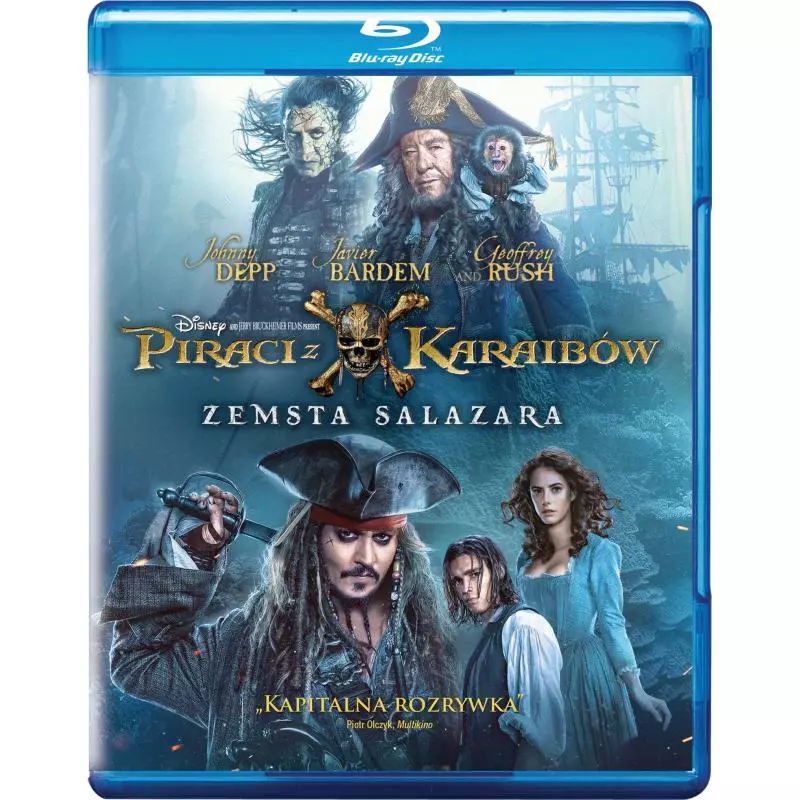 PIRACI Z KARAIBÓW ZEMSTA SALAZARA BLU-RAY PL - Galapagos