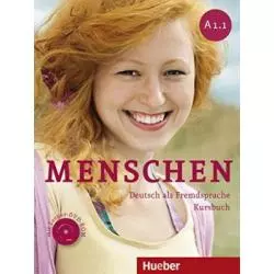 MENSCHEN A1/1 KURSBUCH + CD Franz Specht, Sandra Evans - Hueber Verlag