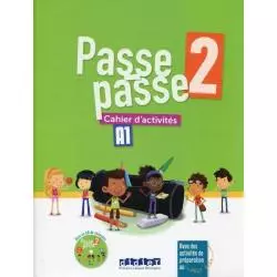 PASSE-PASSE 2 ĆWICZENIA A1 + CD Marion Meynardier, Laurent Pozzana - Didier
