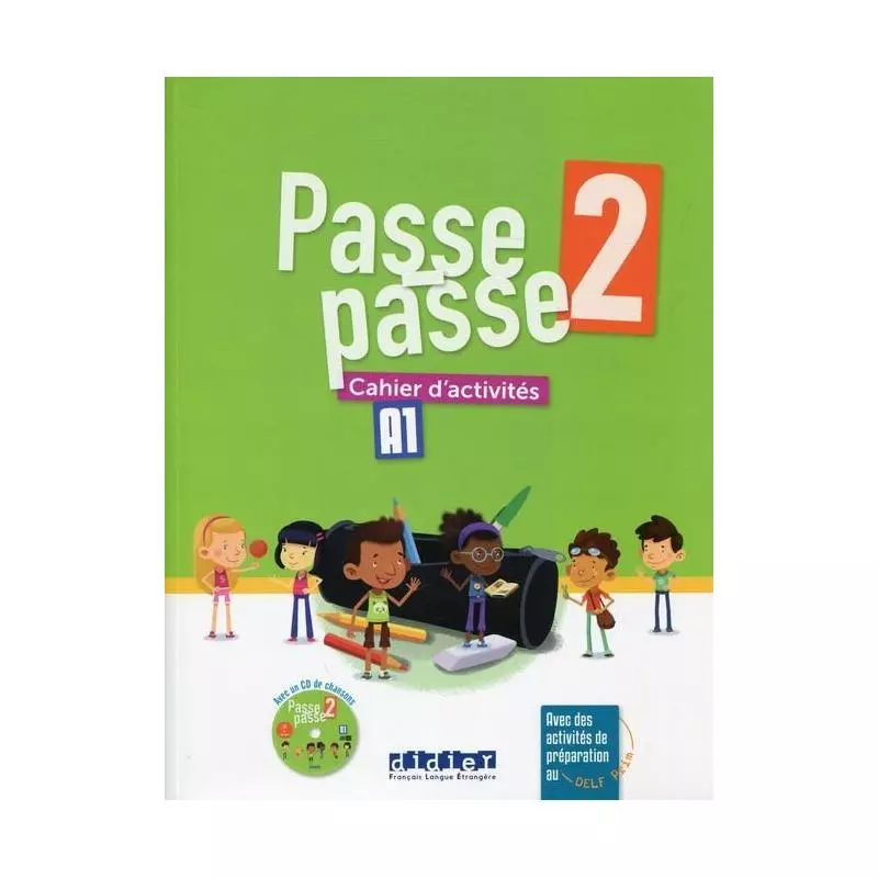 PASSE-PASSE 2 ĆWICZENIA A1 + CD Marion Meynardier, Laurent Pozzana - Didier