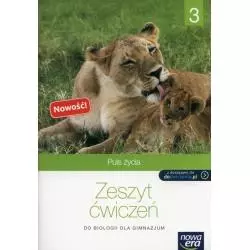 BIOLOGIA PULS ŻYCIA 3 ZESZYT ĆWICZEŃ Barbara Januszewska-Hasiec, Jolanta Holeczek - Nowa Era