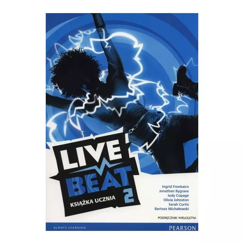 LIVE BEAT 2 PODRĘCZNIK WIELOLETNI + CD Ingrid Freebairn - Pearson