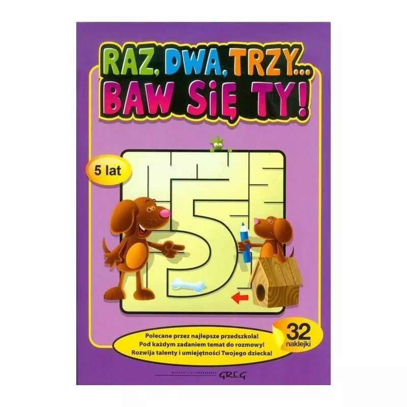 RAZ DWA TRZY BAW SIĘ TY 5 LAT - Greg