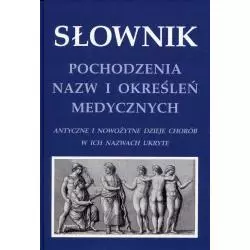 SŁOWNIK POCHODZENIA NAZW I OKREŚLEŃ MEDYCZNYCH Krzysztof W. Zieliński - Alfa-Medica Press