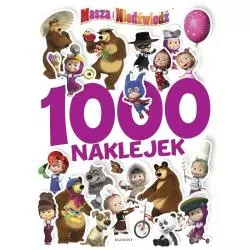 MASZA I NIEDŹWIEDŹ 1000 NAKLEJEK Klaudyna Cwynar - Egmont