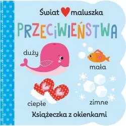 ŚWIAT MALUSZKA PRZECIWIEŃSTWA KSIĄŻECZKA Z OKIENKAMI - Olesiejuk