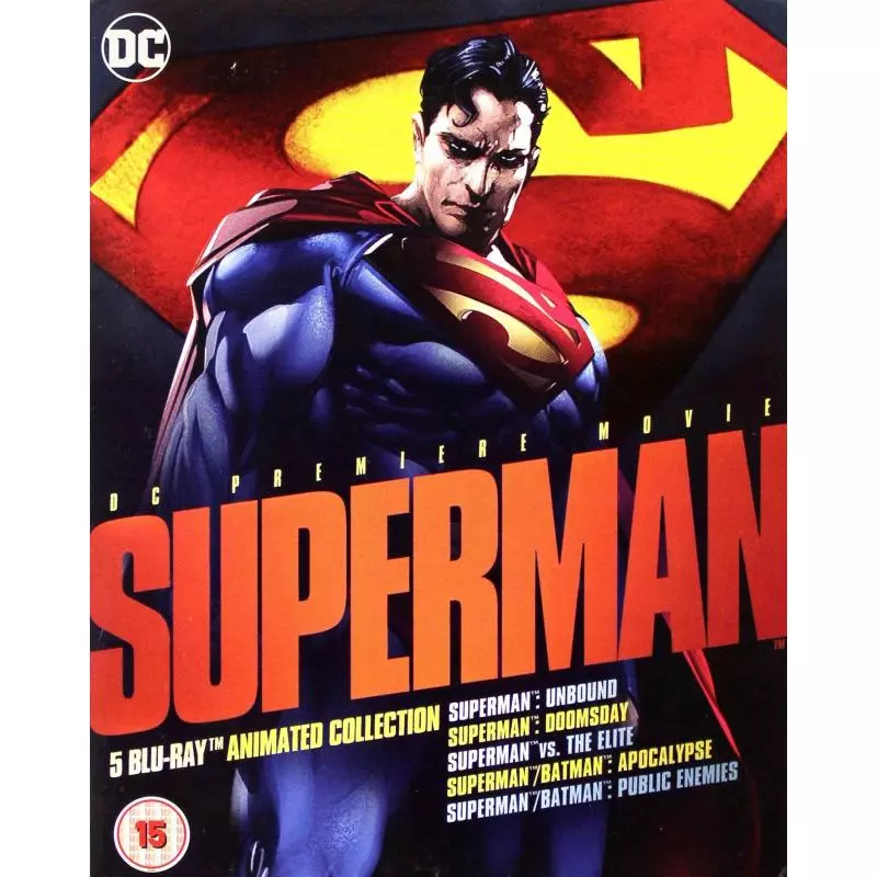 SUPERMAN ANIMATED COLLECTION BLU-RAY - Warner Bros