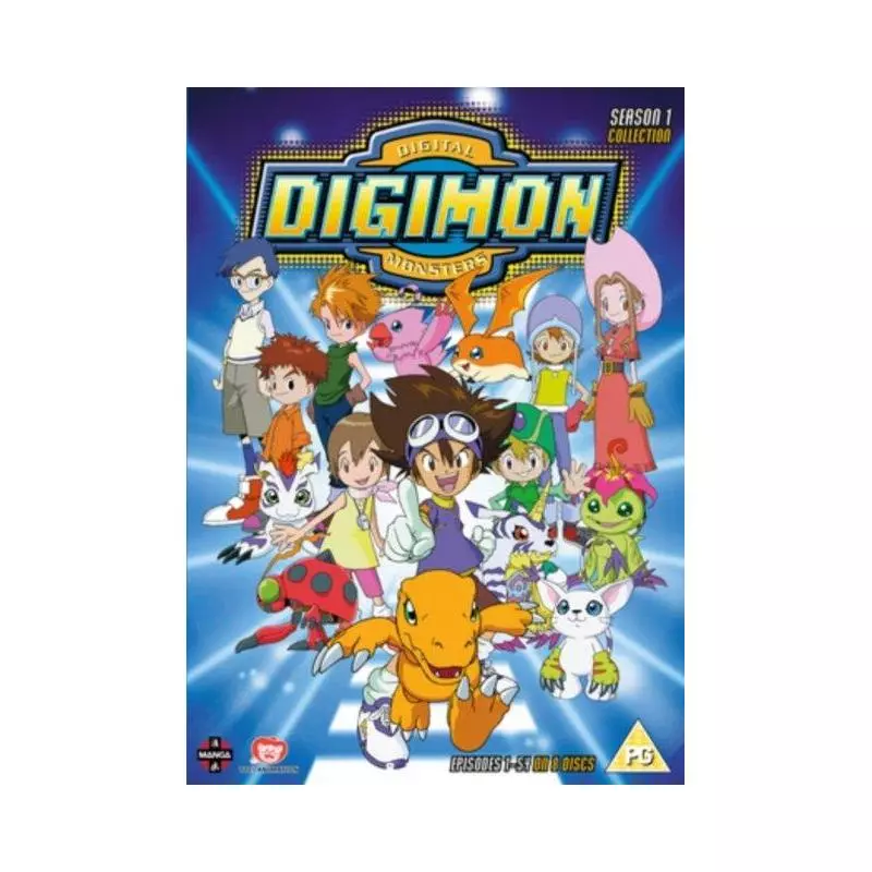 DIGIMON DIGITAL MONSTERS SEASON 1 DVD - Manga Entertainment