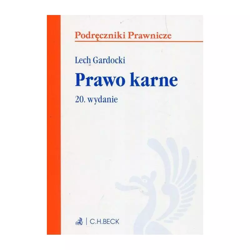 PRAWO KARNE Lech Gardocki - C.H. Beck