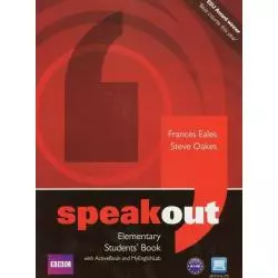 SPEAKOUT ELEMENTARY STUDENTS BOOK WITH ACTIVEBOOK AND MYENGLISHLAB Z PŁYTĄ DVD Frances Eales, Steve Oakes - Pearson