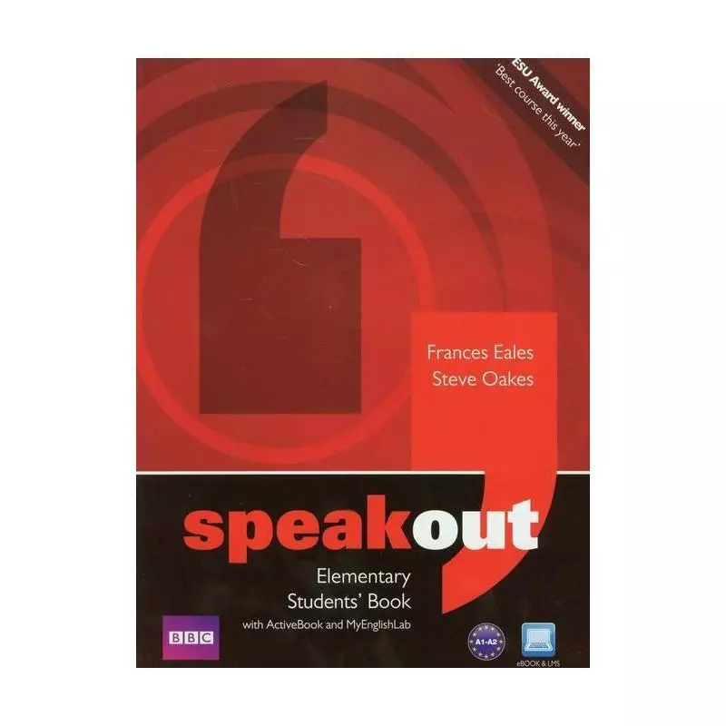 SPEAKOUT ELEMENTARY STUDENTS BOOK WITH ACTIVEBOOK AND MYENGLISHLAB Z PŁYTĄ DVD Frances Eales, Steve Oakes - Pearson