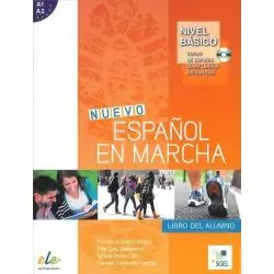 NUEVO ESPANOL EN MARCHA BASICO A1+ A2 PODRĘCZNIK + CD Castro Viudez Francisca - SGEL-Educacion