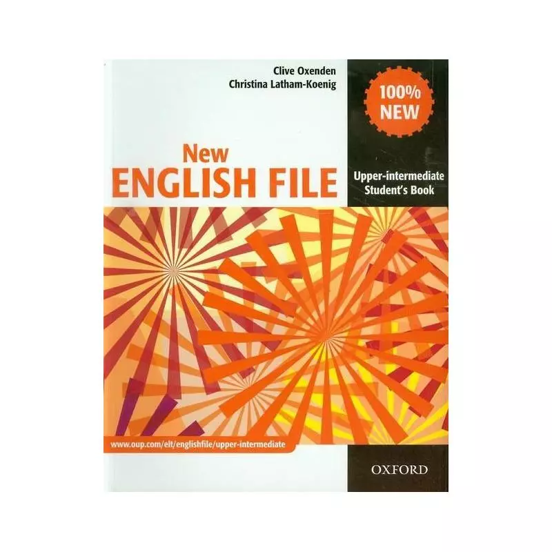 NEW ENGLISH FILE UPPER-INTERMEDIATE STUDENTS BOOK Clive Oxenden, Christina Latham-Koenig - Oxford