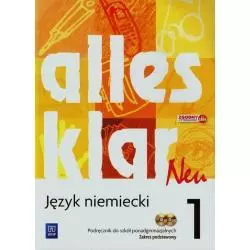 JĘZYK NIEMIECKI ALLES KLAR NEU 1 PODRĘCZNIK ZAKRES PODSTAWOWY Krystyna Łuniewsk - WSiP