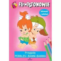 PRZYGODY PEBBLES I BAMM-BAMMA FLINTSTONOWIE + NAKLEJKI . - Arystoteles